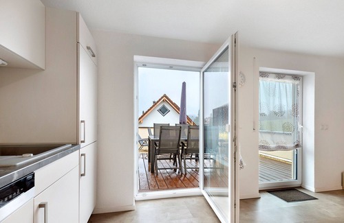 Unterkirnach Apartment | Apartment 'Am Bach' with Private Terrace, Balcony and Wi-Fi