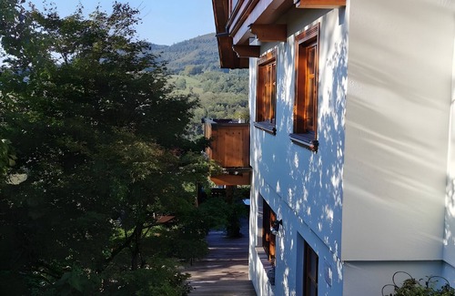 Schopfheim Apartment | Apartment 'Am Fuchsbühl' with Mountain View, Private Terrace and Wi-Fi