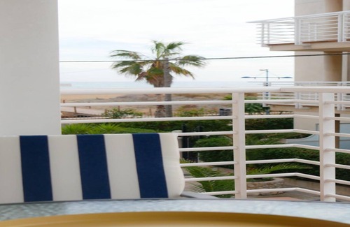 Peniscola Apartment | Apartment at 20 m.de the beach with private parking bicycles