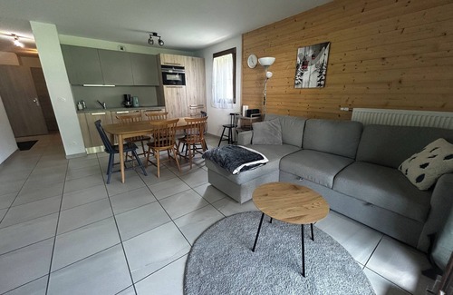 La Giettaz Apartment | Apartment at the foot of the slopes