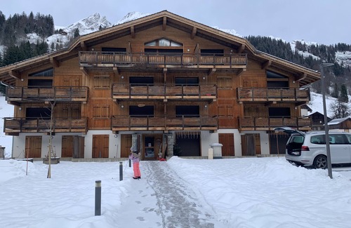 La Giettaz Apartment | Apartment at the foot of the slopes