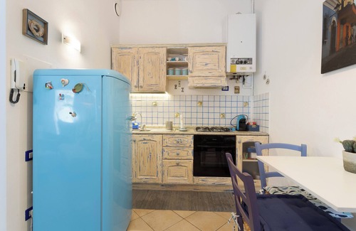 Viareggio Apartment | Apartment 'Attico Con Terrazza A Viareggio' with Mountain View, Shared Terrace and Air Conditioning