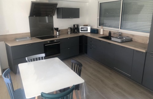 Fouesnant Apartment | Apartment B T3 ground floor with terrace near beaches