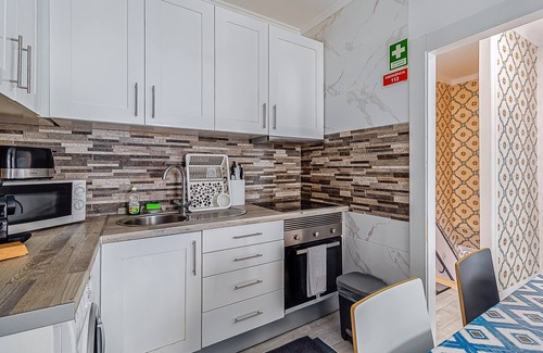 Setubal Apartment | Apartment 'Beautiful Azulejos A Quiet Street' with Balcony and Wi-Fi