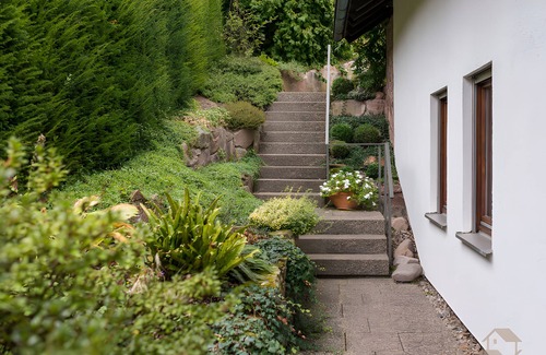 Bad Herrenalb Apartment | Apartment 'Bergfrieden' with Private Terrace, Shared Garden and Wi-Fi