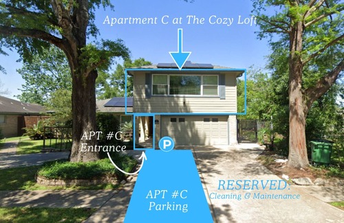 Clear Lake City Apartment | Apartment C at The Cozy Loft