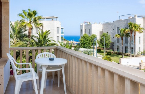 Cala Figuera Apartment | Apartment 'Can Salas 1 Dormitorio 104' with Sea View, Wi-Fi and Air Conditioning