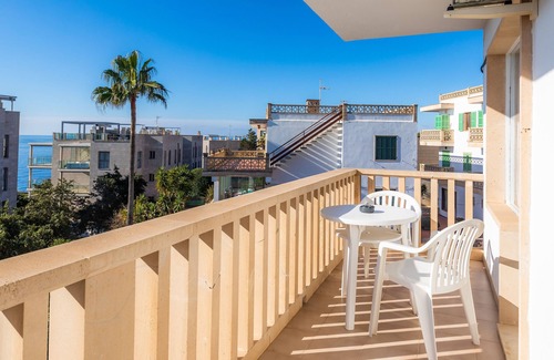 Cala Figuera Apartment | Apartment 'Can Salas 1 Dormitorio 204' with Mountain View, Wi-Fi and Air Conditioning