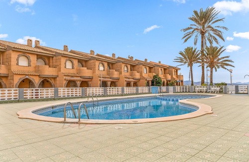 San Javier Apartment | Apartment 'Castillo De Mar F2 Torre Norte 5a' with Sea View, Shared Pool and Wi-Fi