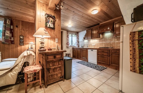 Saint-Jean-dʼAulps Apartment | Apartment 'Chalet Ermena' with Mountain View and Wi-Fi
