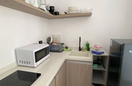 Tierra Bomba Island Apartment | Apartment 2 with terrace and garden view