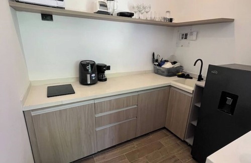 Tierra Bomba Island Apartment | Apartment 2 with terrace and garden view