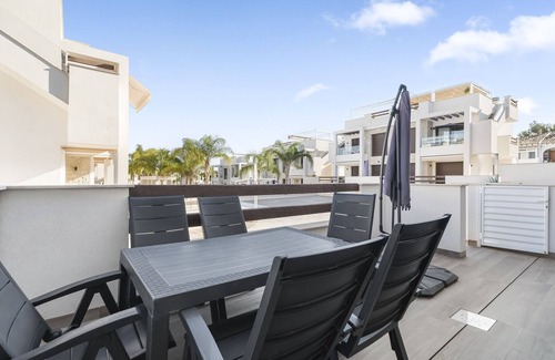Los Balcones Apartment | Apartment 'Costa Casa Fens' with Shared Pool, Wi-Fi and Air Conditioning