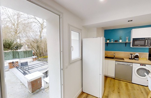 Le Mee-sur-Seine Apartment | Apartment 'Cosy Calme Bord De Seine Jardin' with Wi-Fi
