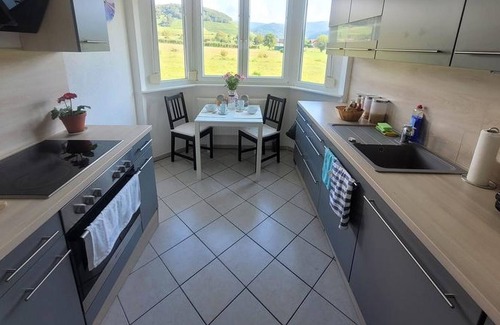Dottingen Apartment | Apartment with balcony, 80 square meters, 1 bedroom, 1 living room/bedroom, max. 3 adults and 1 child