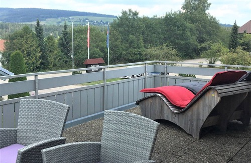 Lenzkirch Apartment | Apartment 'Eulennestle' with Shared Terrace, Balcony and Wi-Fi