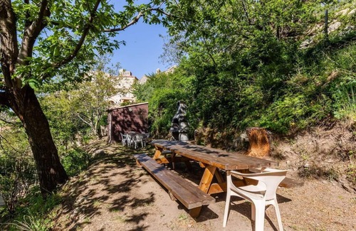 Speloncato Apartment | Apartment F2n ° 2 with modular living room in bedroom; ground floor. magnificent view