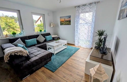 Lubmin Apartment | Apartment 'Ferienwohnung Strandliebe' with Private Garden and Wi-Fi