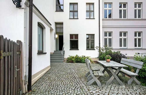 Luckau Apartment | Apartment 'Ferienwohnung 3' with Shared Terrace and Wi-Fi