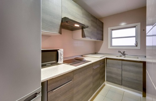 Blanes Apartment | Apartment for 5 people, community pool 5 minutes from the beach and the promenade of Blanes, free wifi, air-conditioned living room. Vivalidays Edurne.