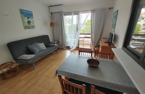 Es Pujols Apartment | Apartment 'Formentera Suite 16' with Balcony, Wi-Fi and Air Conditioning