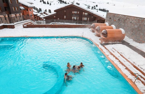 Belle Plagne Apartment | Apartment 4-6p Belle Plagne, ski-in, mountain view, sunny