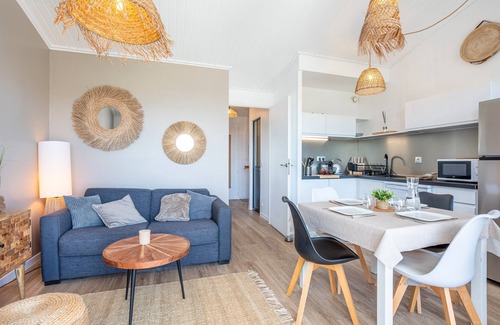 Bourgenay Apartment | Apartment 'La Terrasse Du Golf' with Shared Pool, Private Terrace and Balcony