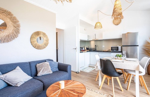 Bourgenay Apartment | Apartment 'La Terrasse Du Golf' with Shared Pool, Private Terrace and Balcony