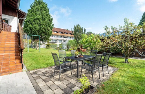 Neunkirchen Apartment | Apartment 'Gästehaus Marlies - Wohnung C' with Private Terrace and Shared Garden
