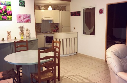 Saint-Priest Apartment | Apartment 'Gîte Fraises Des Bois' with Shared Pool, Private Terrace and Shared Garden