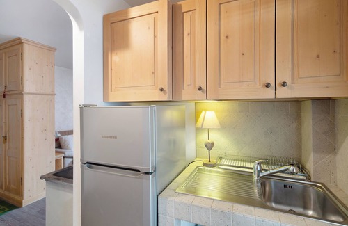 Canazei Apartment | Apartment 'Giulia' with Mountain View, Shared Garden and Balcony