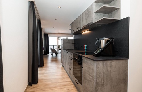 Grossarl Apartment | Apartment "Grauzone Grossarl App. Nr. 4 Shine" with Mountain View, Private Terrace and Wi-Fi
