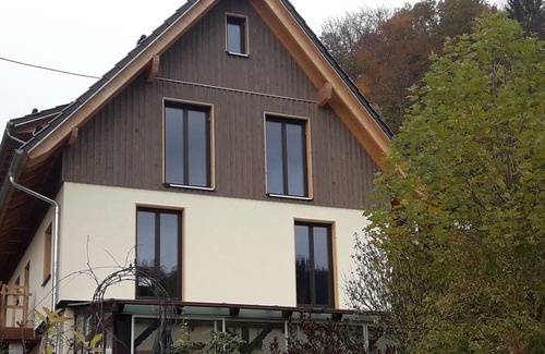 Lautenbach Apartment | Apartment 'Heimatglück 1, Hundefreundlich' with Shared Terrace, Balcony and Wi-Fi