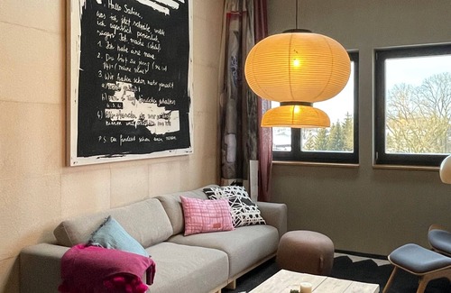 Hirschfeld Apartment | Apartment 'Heuboden' with Mountain View, Shared Terrace and Shared Garden