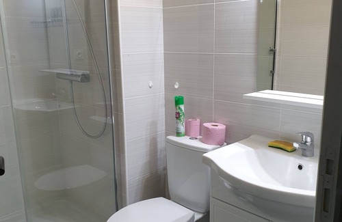 Hopital-Camfrout Apartment | Apartment House with Spa 6 persons near the sea