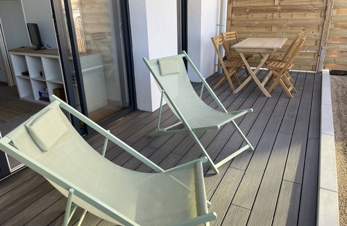 Hardelot-Plage Apartment | Apartment in the city center "Les Feet Dans l'Eau