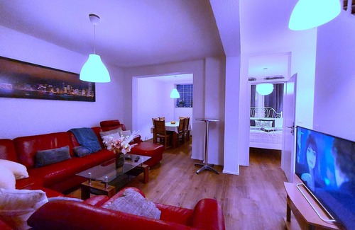 Worms Apartment | Apartment II, 3 Schlafzimmer, 1 Wohn-/schlafzimmer, Max. 8 Personen