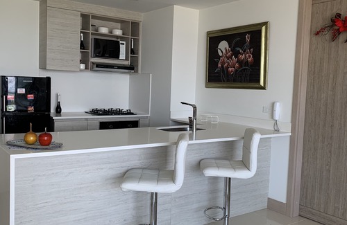 Zona Norte Apartment | Apartment in Cartagena beachfront and oceanview Manzanillo Morros Eco