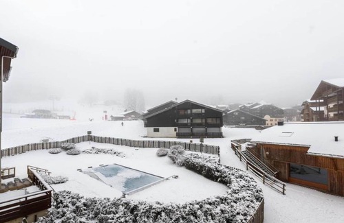 Les Esserts Apartment | Apartment in France with Pool & Mountain Views