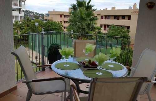 La Cala de Mijas Apartment | Apartment in La Cala de Mijas with Sea View, Shared Pool & Wi-Fi