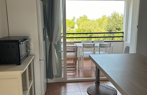 Moriani-Plage Apartment | Apartment in residence with swimming pool and private beach