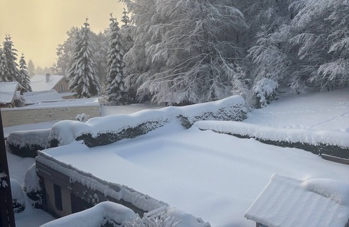 La Feclaz Apartment | Apartment in the center of Féclaz ski resort with swimming pool