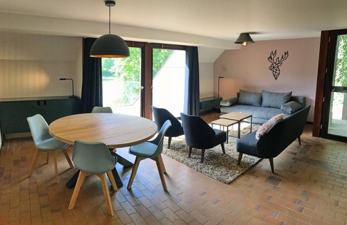 Vielsalm Apartment | Apartment in Vielsalm with Private Sauna