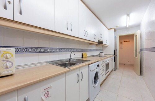 Vera Beach Apartment | Apartment 'Incredible Playazo Vera' with Shared Pool, Private Terrace and Air Conditioning.