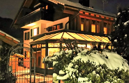 Oberstaufen Apartment | Apartment Konstanzer Bergblick with winter garden