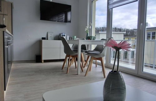 Gelbensande Apartment | Apartment KWi 87 floor "Northern Lights" - 2-room apartment for 4 people. WIRELESS INTERNET ACCESS
