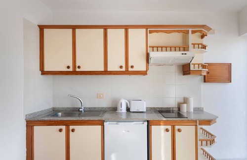 Puerto Naos Apartment | Apartment 'La Bayana - 3' with Sea View, Shared Pool and Wi-Fi