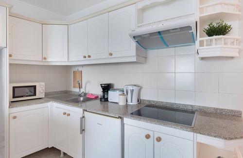 Puerto Naos Apartment | Apartment 'La Bayana Apartments - 7' with Sea View, Shared Pool and Wi-Fi