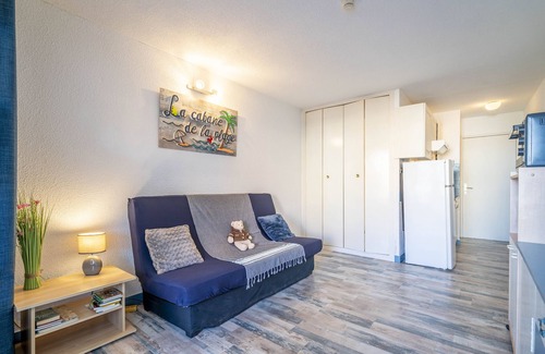 Le Barcares Apartment | Apartment 'La Grande Plage' with Sea View and Wi-Fi