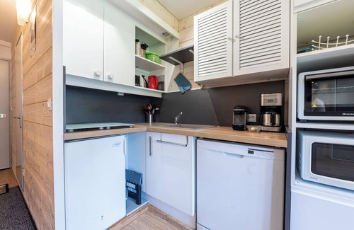Les Menuires Apartment | Apartment 'Le Villaret' with Mountain View and Balcony